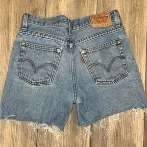Levi's Blue Jean Shorts Classic Style